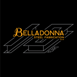 Belladonna Steel_10yr Logo_RGB_On Black